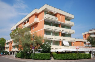 apartmán v rezidenci v klidnější části Bibione-Lido del Sole, Benátská riviéra